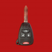   CHRYSLER REMOTE SHELL WITH KEY