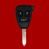                       CHRYSLER KEY WITH REMOTE SHELL